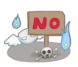 The ghost wish you a Happy Halloween! sticker #13233325