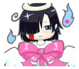 The ghost wish you a Happy Halloween! sticker #13233328