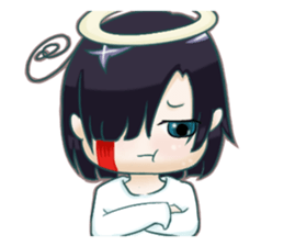 The ghost wish you a Happy Halloween! sticker #13233332