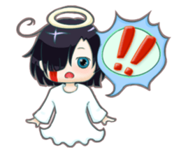 The ghost wish you a Happy Halloween! sticker #13233334