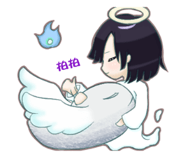 The ghost wish you a Happy Halloween! sticker #13233342