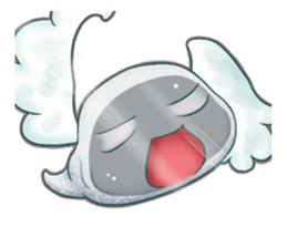 The ghost wish you a Happy Halloween! sticker #13233347