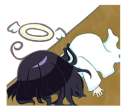 The ghost wish you a Happy Halloween! sticker #13233351