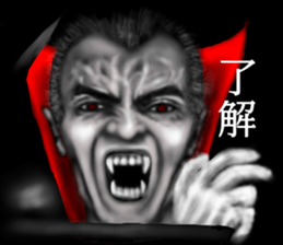 Monster (Halloween) of the darkness sticker #13233401