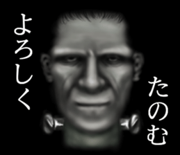 Monster (Halloween) of the darkness sticker #13233403