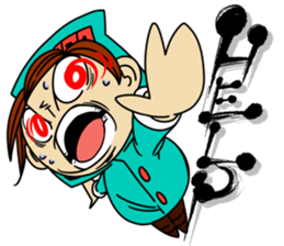 wasawasa man Sticker sticker #13233673