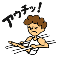 gymnastics message of Ma-kun sticker #13233864