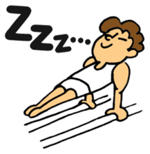 gymnastics message of Ma-kun sticker #13233865