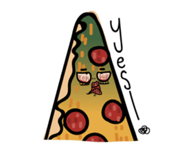 Drunker Pizza sticker #13234240
