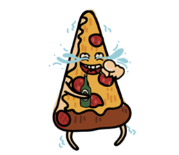 Drunker Pizza sticker #13234245