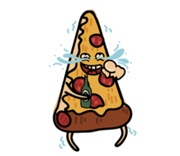 Drunker Pizza sticker #13234245