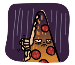 Drunker Pizza sticker #13234249