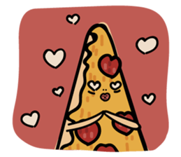 Drunker Pizza sticker #13234251