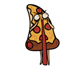Drunker Pizza sticker #13234255