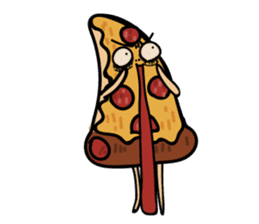 Drunker Pizza sticker #13234255