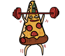 Drunker Pizza sticker #13234269