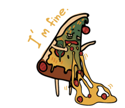 Drunker Pizza sticker #13234273