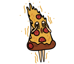 Drunker Pizza sticker #13234274