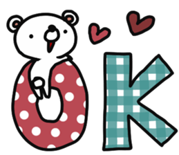 mild bear2 sticker #13234422