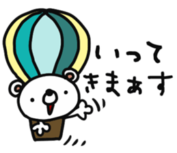 mild bear2 sticker #13234434