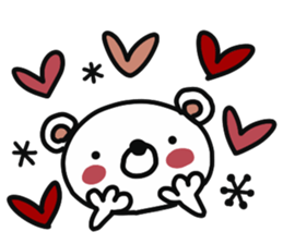 mild bear2 sticker #13234450