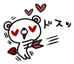 mild bear2 sticker #13234454