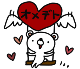 mild bear2 sticker #13234461