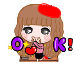 Sweet girl 2 sticker #13234648