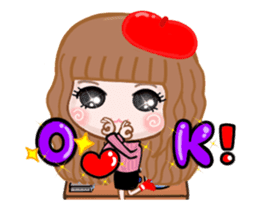 Sweet girl 2 sticker #13234648