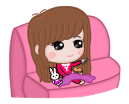 Sweet girl 2 sticker #13234658