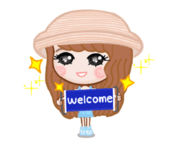 Sweet girl 2 sticker #13234660