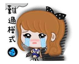 Sweet girl 2 sticker #13234663