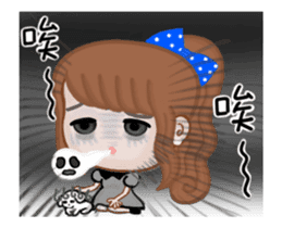 Sweet girl 2 sticker #13234664