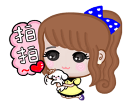 Sweet girl 2 sticker #13234665