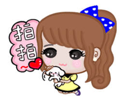 Sweet girl 2 sticker #13234665