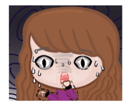 Sweet girl 2 sticker #13234667