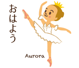 Vol.2 Ballet-chan Daily conversation sticker #13235990