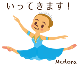 Vol.2 Ballet-chan Daily conversation sticker #13236006
