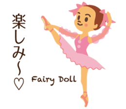 Vol.2 Ballet-chan Daily conversation sticker #13236016