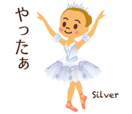 Vol.2 Ballet-chan Daily conversation sticker #13236023
