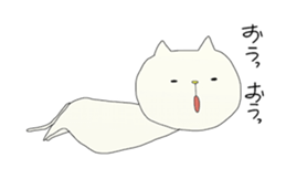 My cat's life. sticker #13236078