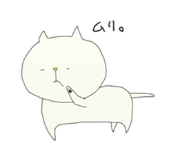 My cat's life. sticker #13236079