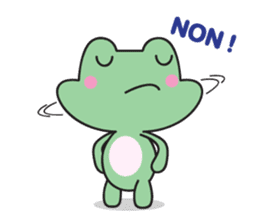 French frog sticker #13236276