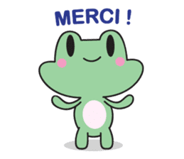 French frog sticker #13236294