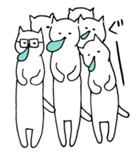 Many many cats' sticker sticker #13236671