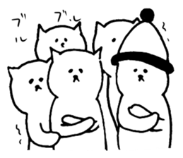 Many many cats' sticker sticker #13236689