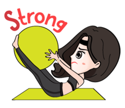 HiSo Girl (Fitness & YoGa) sticker #13237225