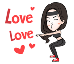 HiSo Girl (Fitness & YoGa) sticker #13237228