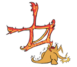 Dragon Charlie's Flammoji sticker #13237377