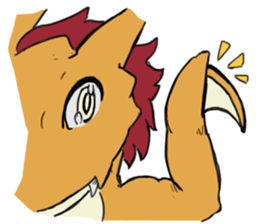 Dragon Charlie's Flammoji sticker #13237381